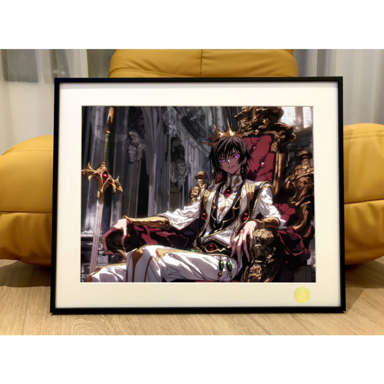 Xing Kong Studio - Lelouch vi Britannia Throne Ver. Poster Frame