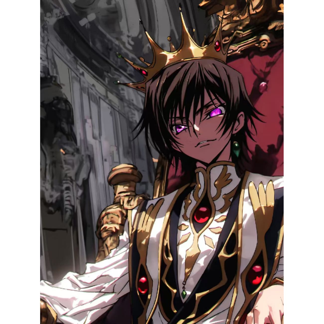 Xing Kong Studio - Lelouch vi Britannia Throne Ver. Poster Frame