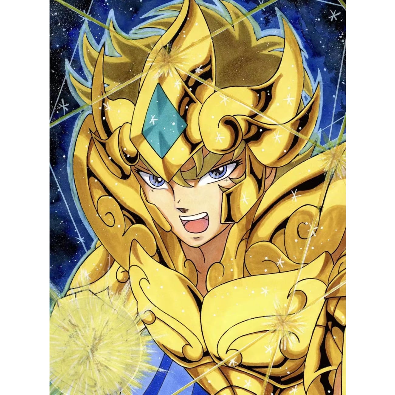 Xing Kong Studio - Leo Aiolia Poster Frame 