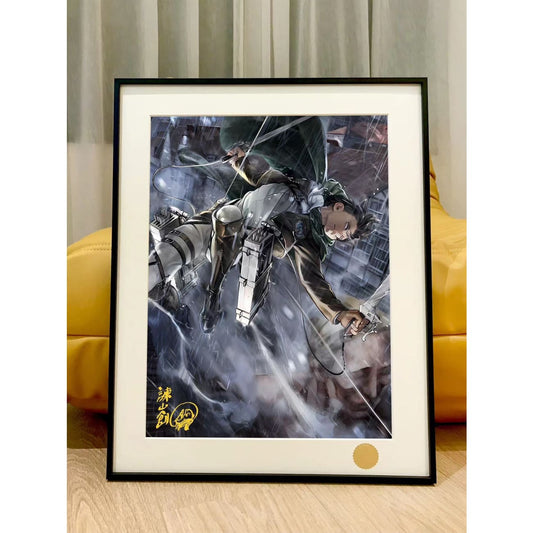 Xing Kong Studio - Levi Ackerman Poster Frame 
