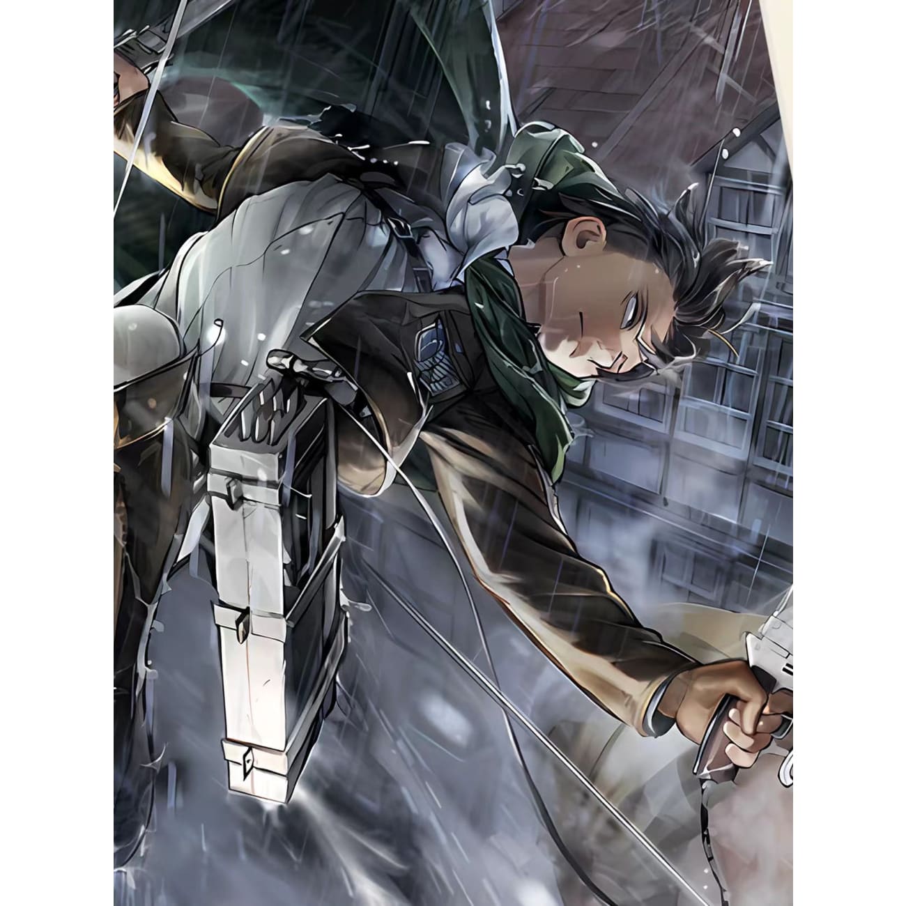 Xing Kong Studio - Levi Ackerman Poster Frame 