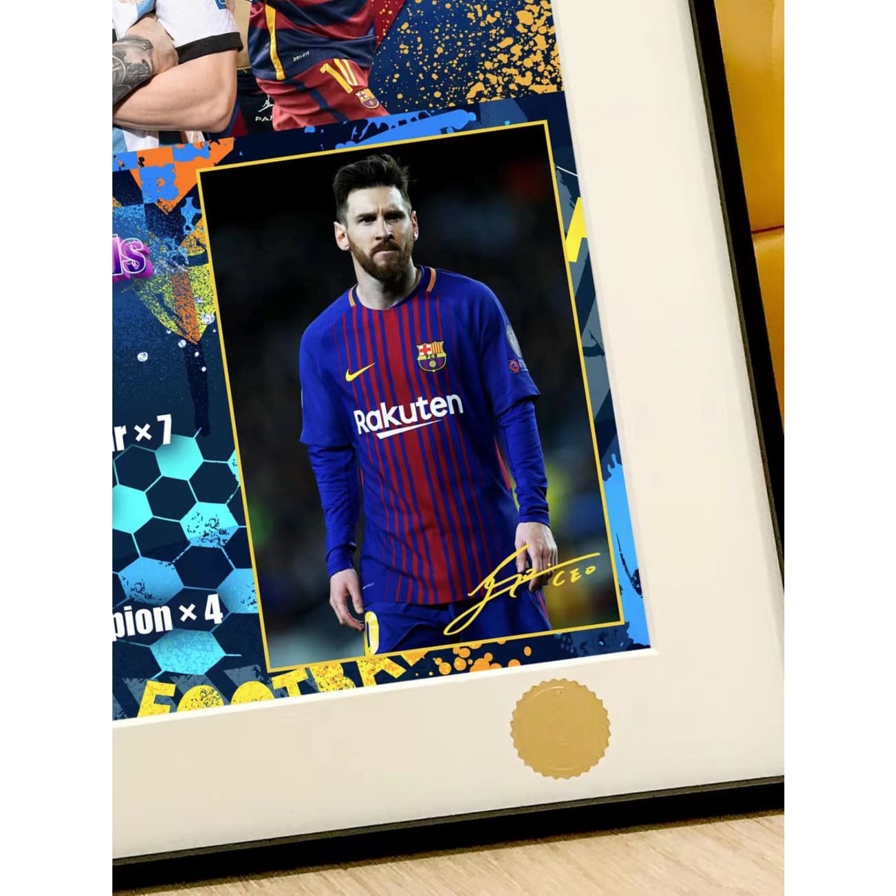Xing Kong Studio - Lionel Messi Poster Frame 
