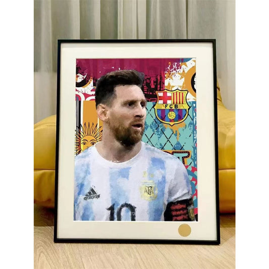 Xing Kong Studio - Lionel Messi Poster Frame
