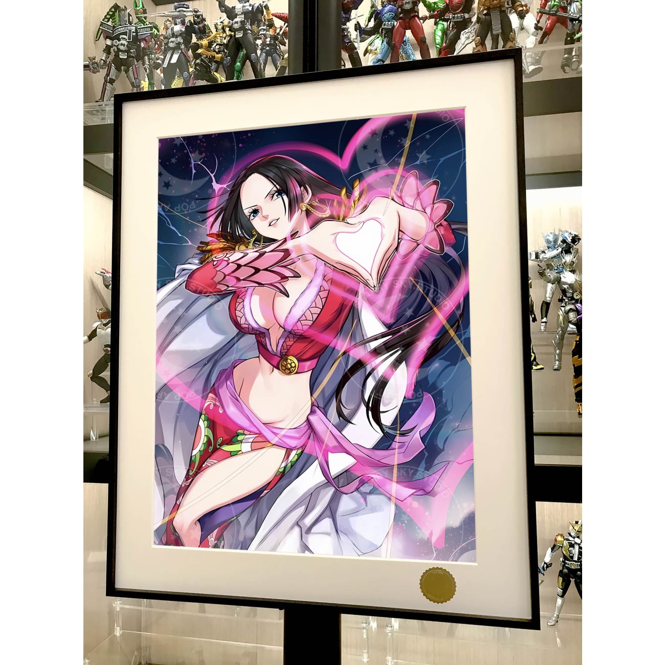 Xing Kong Studio - Love Heart Boa Hancock Poster Frame
