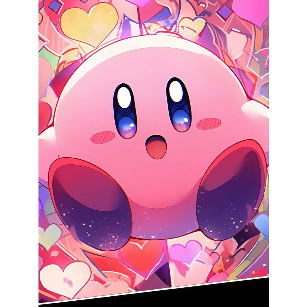 Xing Kong Studio - Love Kirby Poster Frame