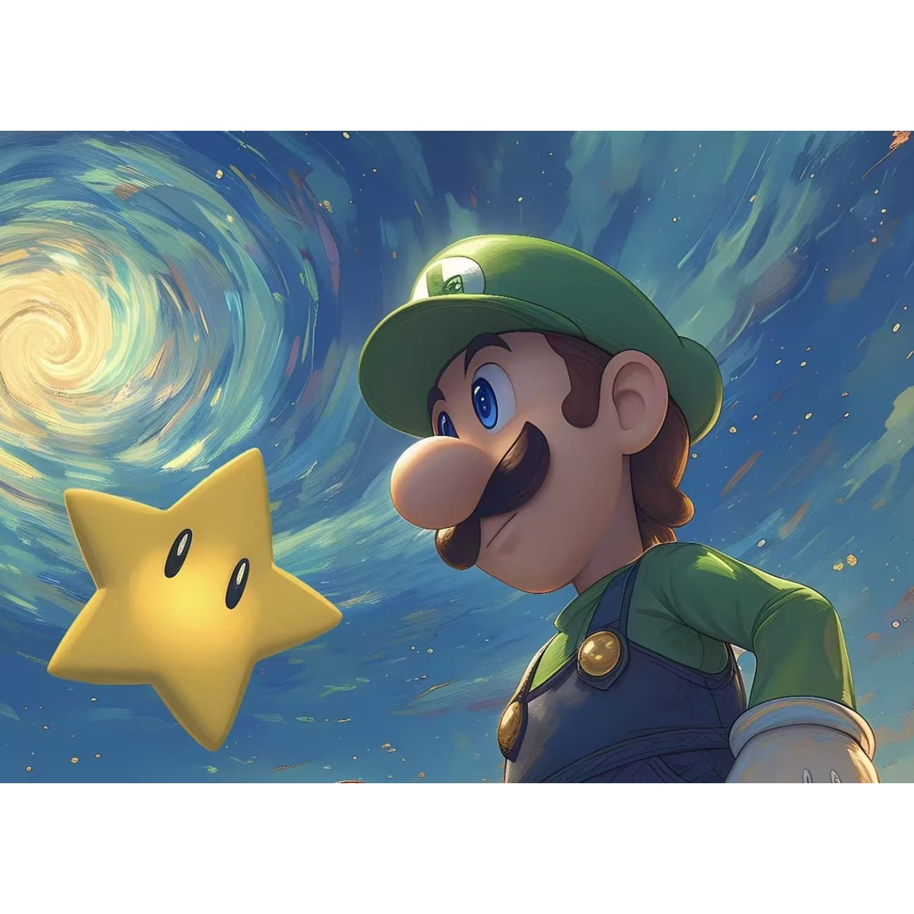 Xing Kong Studio - Mario Brothers 2.0 Poster Frame