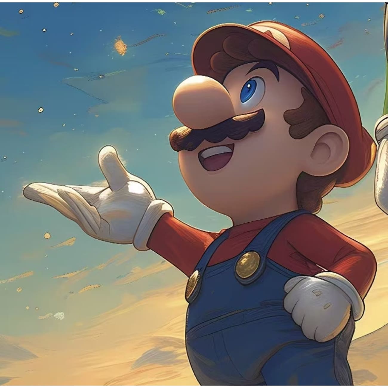 Xing Kong Studio - Mario Brothers 2.0 Poster Frame
