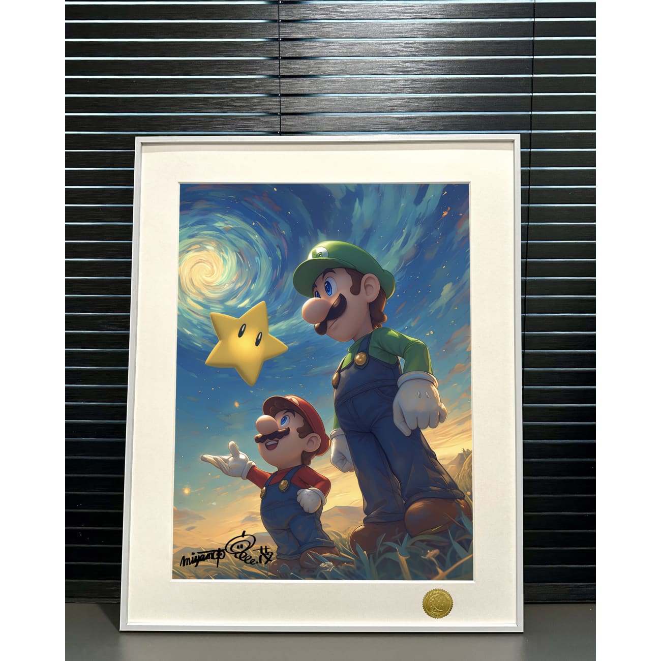 Xing Kong Studio - Mario Brothers 2.0 Poster Frame