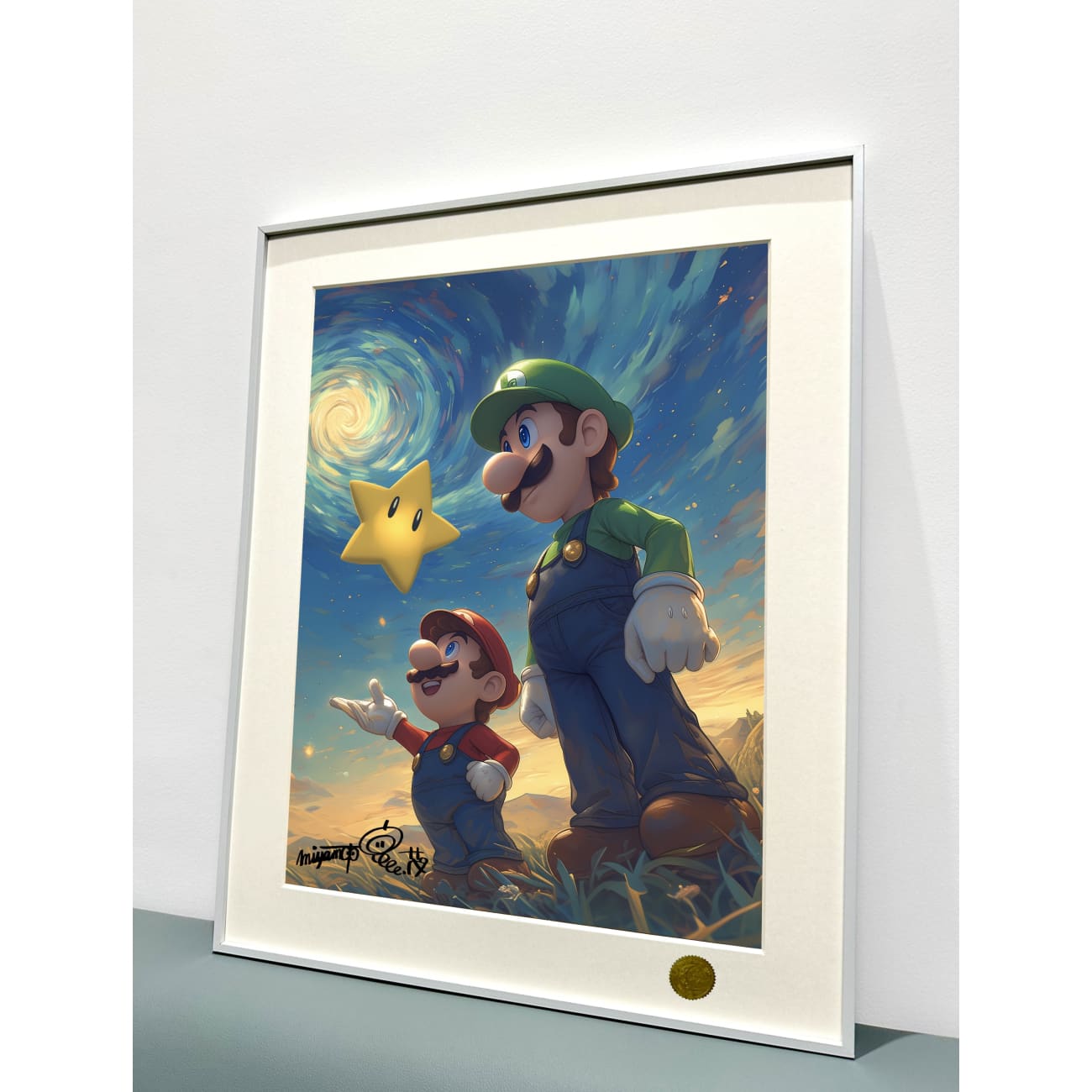 Xing Kong Studio - Mario Brothers 2.0 Poster Frame