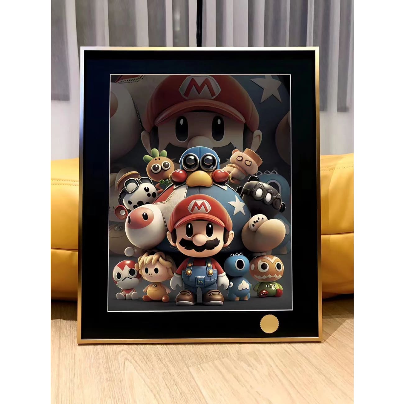 Xing Kong Studio - Mario Brothers Poster Frame