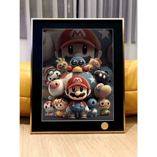 Xing Kong Studio - Mario Brothers Poster Frame