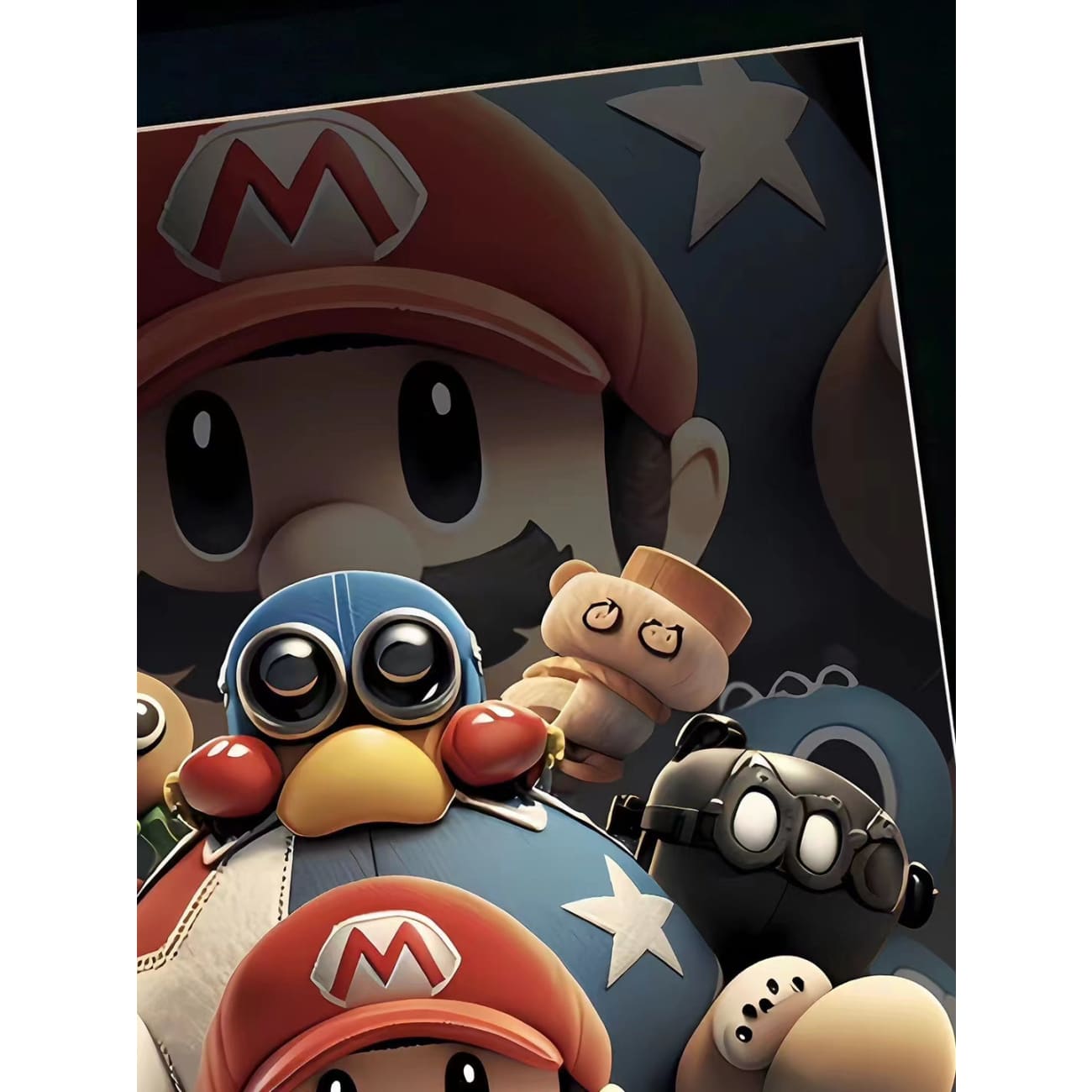 Xing Kong Studio - Mario Brothers Poster Frame