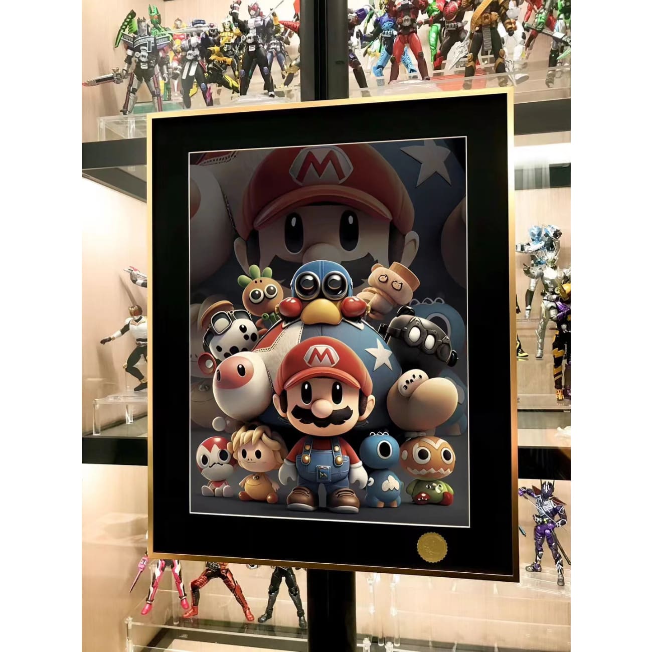 Xing Kong Studio - Mario Brothers Poster Frame