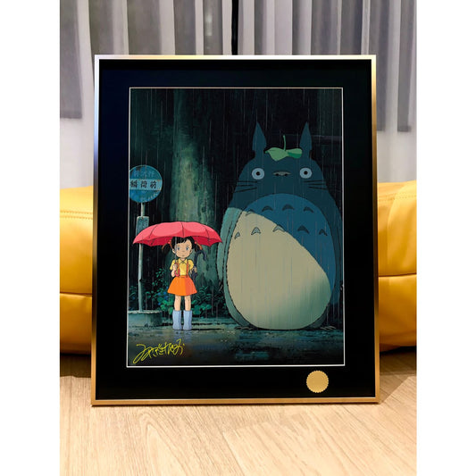 Xing Kong Studio - Mei Kusakabe & Totoro Poster Frame