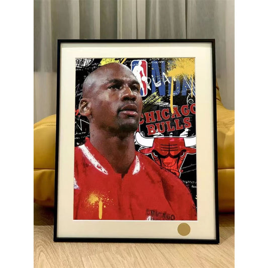 Xing Kong Studio - Michael Jeffrey Jordan Poster Frame 