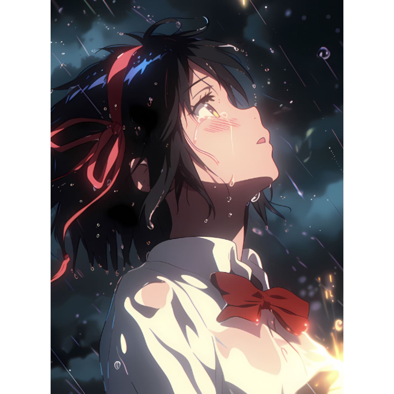 Xing Kong Studio - Mitsuha Miyamizu Poster Frame