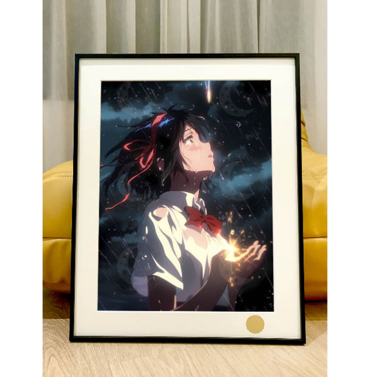 Xing Kong Studio - Mitsuha Miyamizu Poster Frame