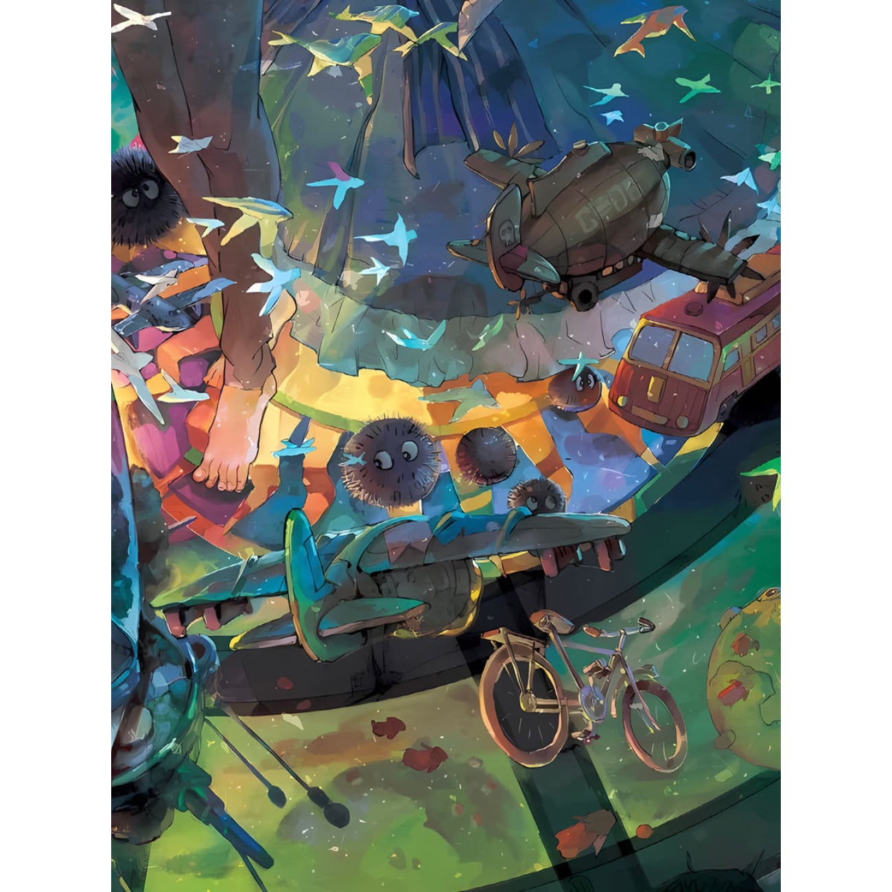 Xing Kong Studio - Miyazaki Hayao World Poster Frame