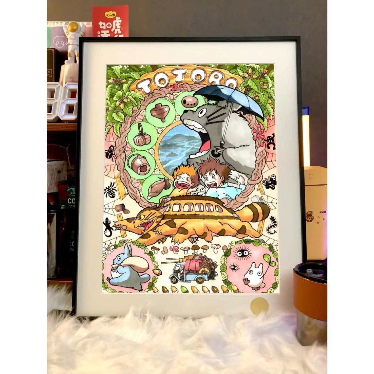Xing Kong Studio - My Neighbor Totoro Poster Frame