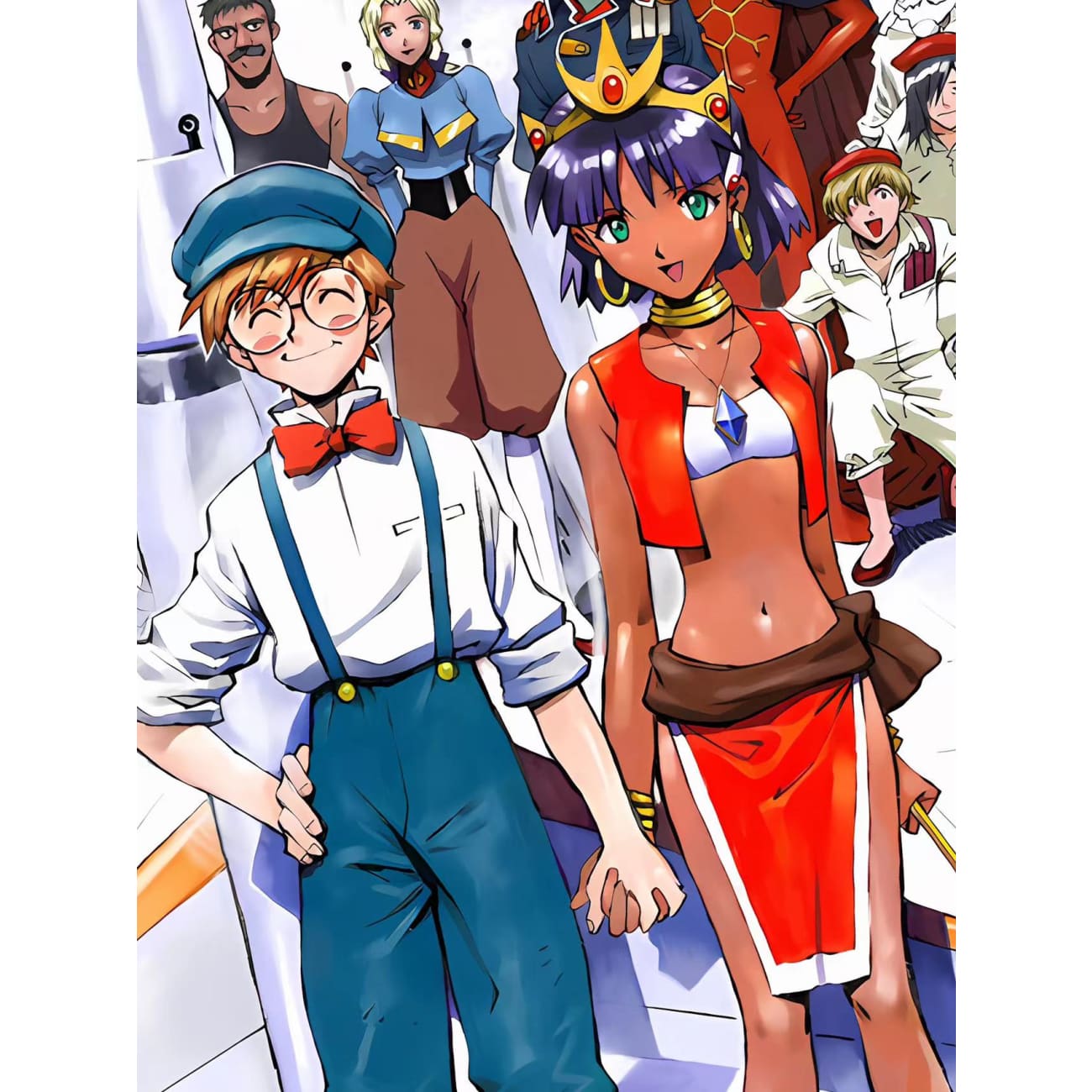 Xing Kong Studio - Nadia: The Secret of Blue Water Poster Frame