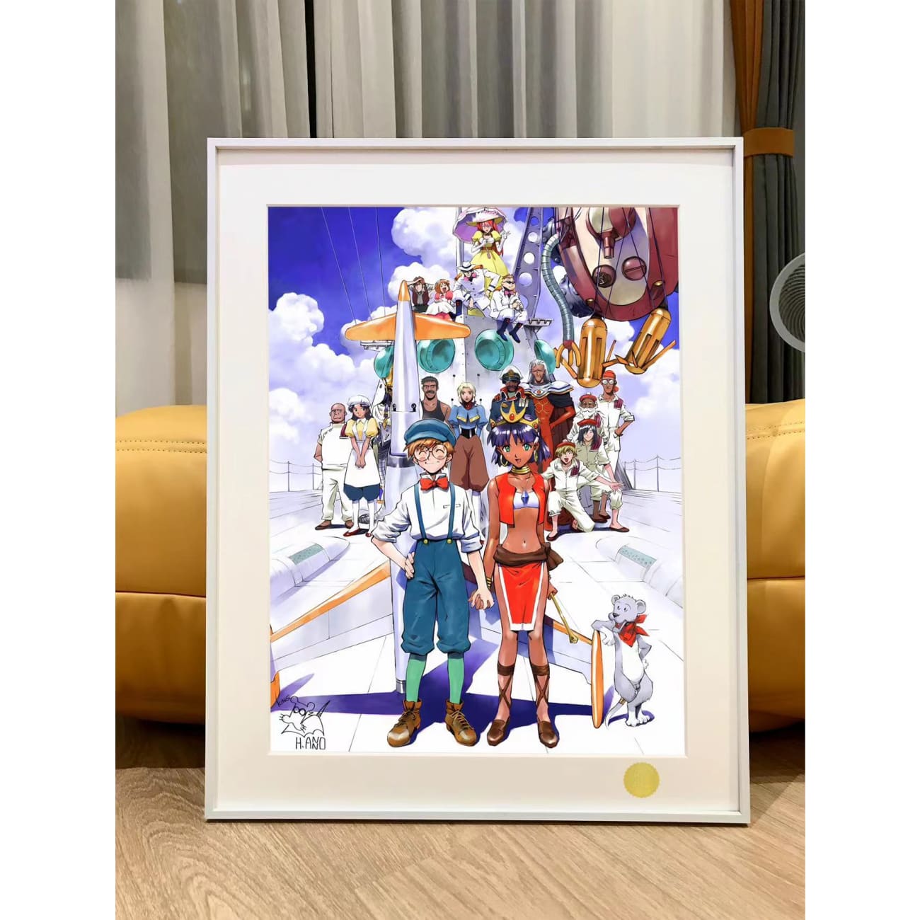 Xing Kong Studio - Nadia: The Secret of Blue Water Poster Frame