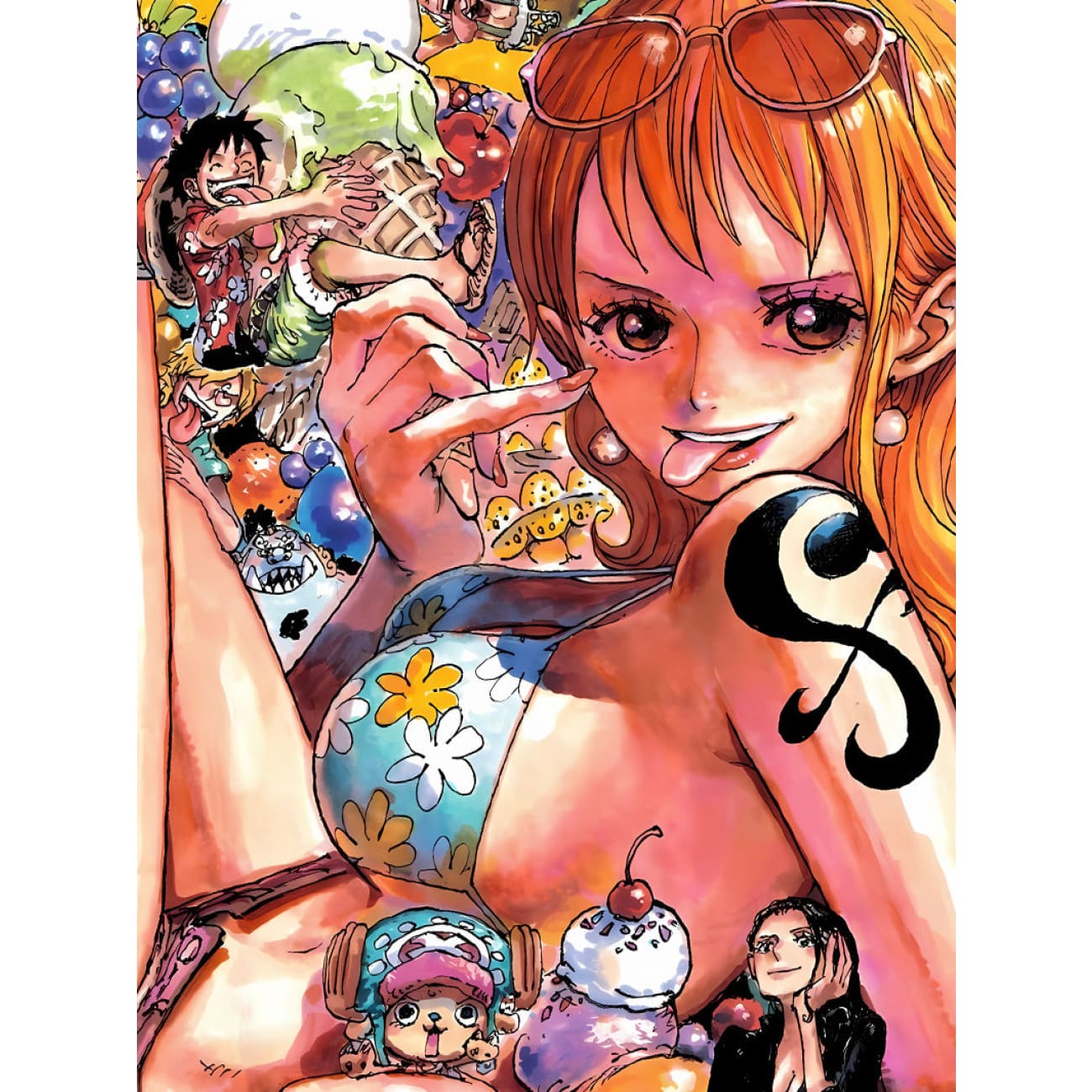 Xing Kong Studio - Nami Swimsuit Poster Frame