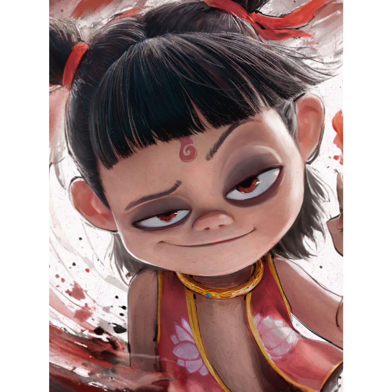 Xing Kong Studio - Ne Zha / Ao Bing Poster Frame