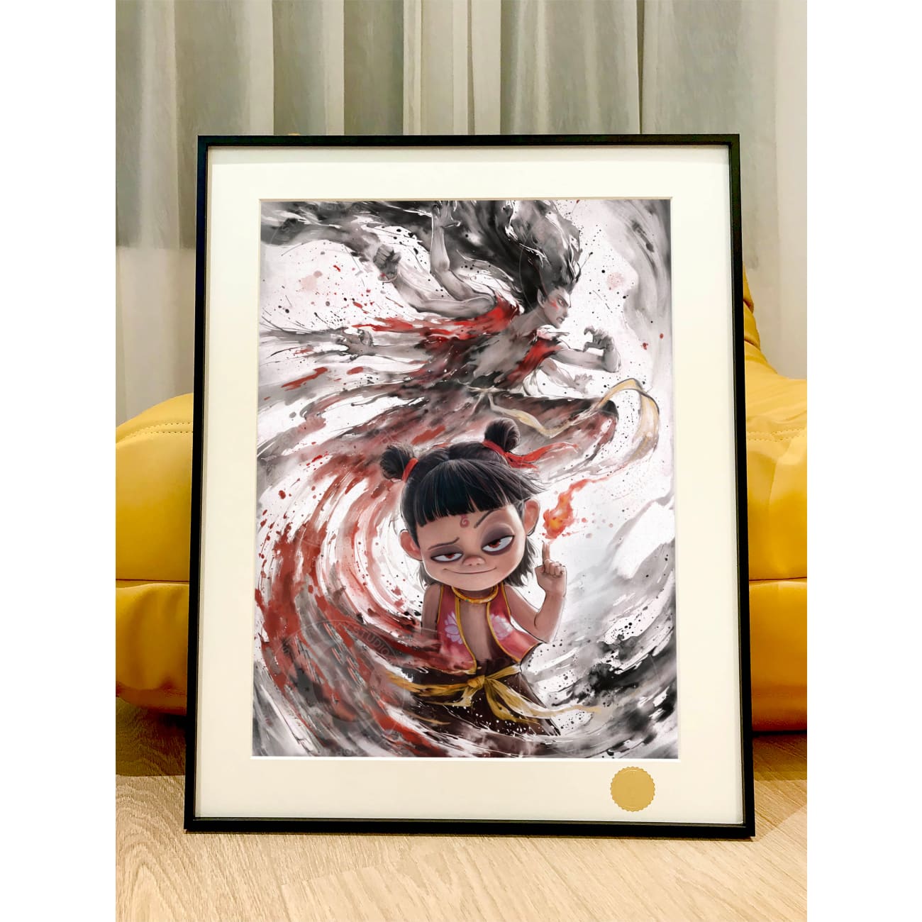 Xing Kong Studio - Ne Zha / Ao Bing Poster Frame