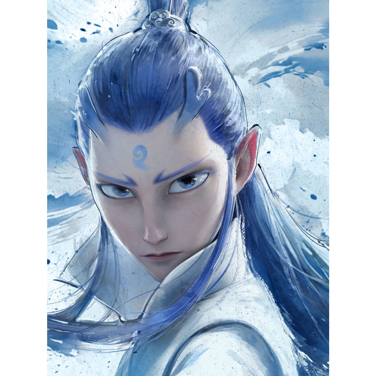 Xing Kong Studio - Ne Zha / Ao Bing Poster Frame