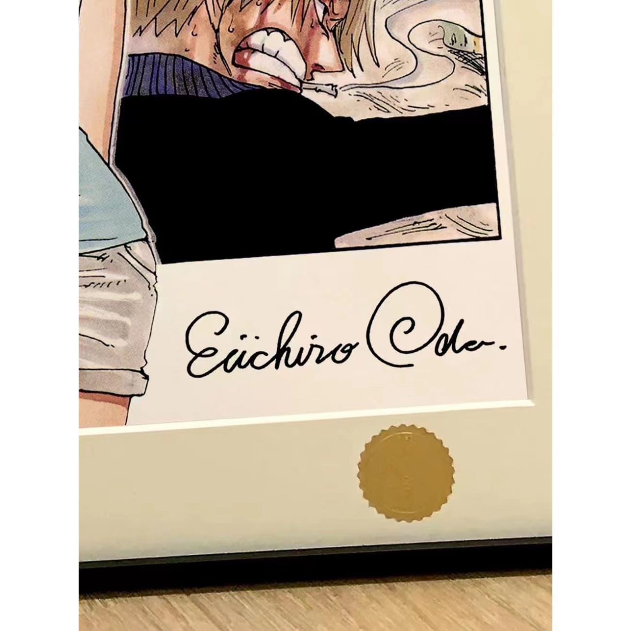 Xing Kong Studio - Nefeltari Vivi, Zoro, Luffy, Usopp, Nami, Chopper and Sanji Poster Frame