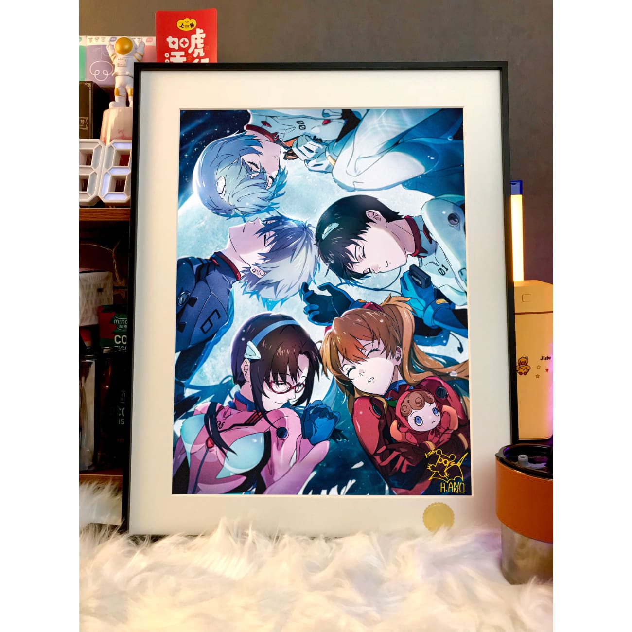 Xing Kong Studio - Neon Genesis Evangelion Soldiers 2.0 Poster Frame