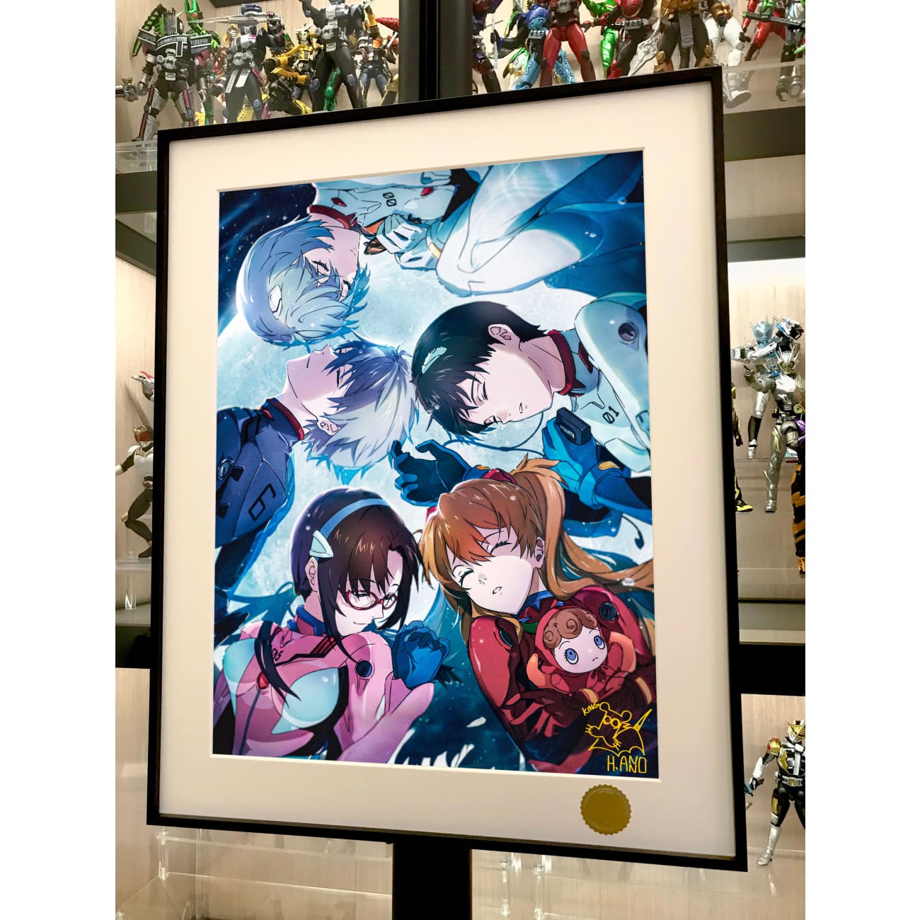 Xing Kong Studio - Neon Genesis Evangelion Soldiers 2.0 Poster Frame