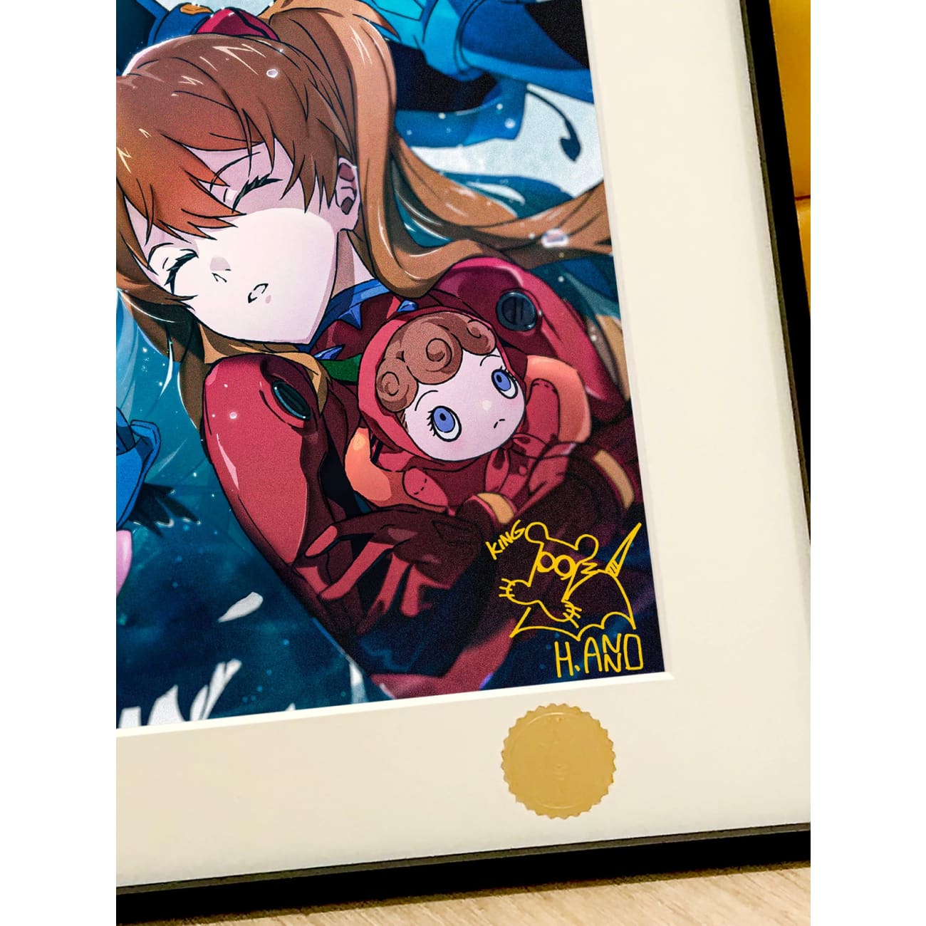 Xing Kong Studio - Neon Genesis Evangelion Soldiers 2.0 Poster Frame