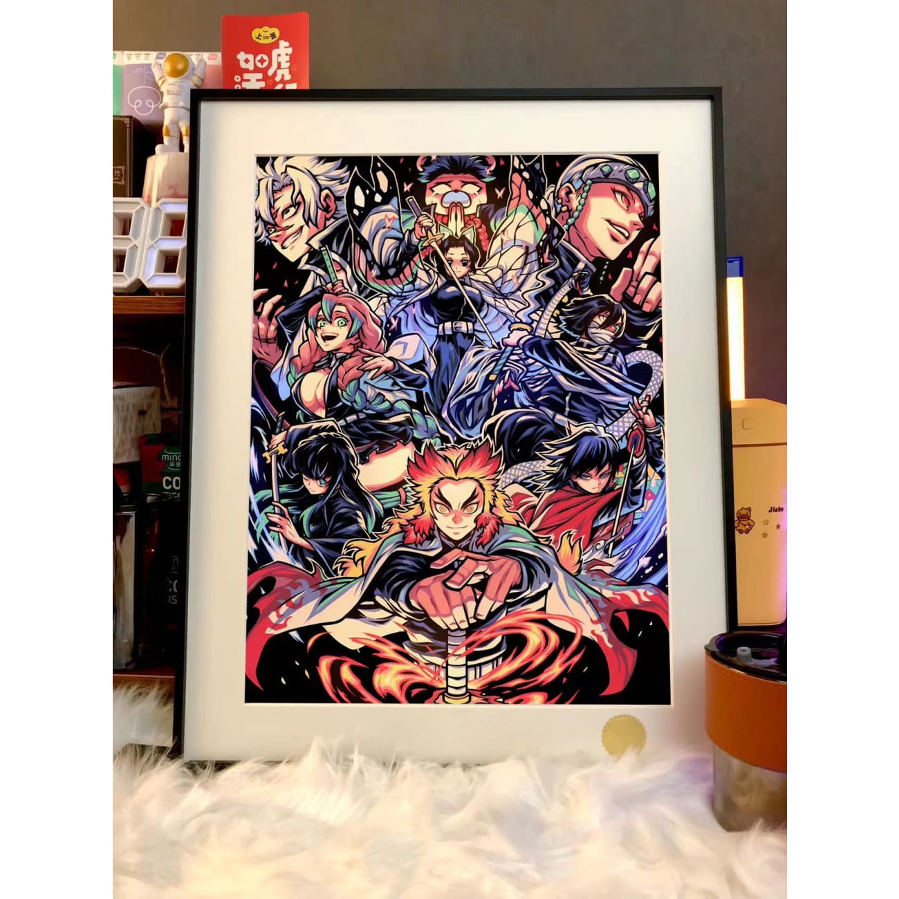 Xing Kong Studio - Nine Pillars Poster Frame