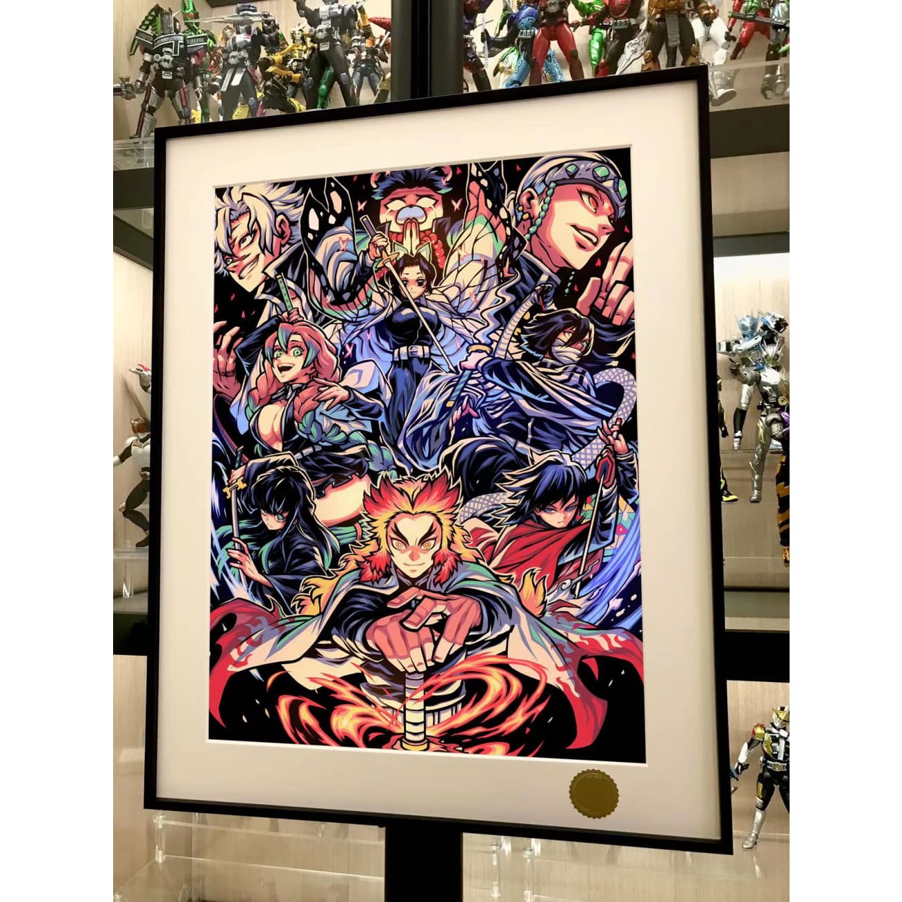 Xing Kong Studio - Nine Pillars Poster Frame