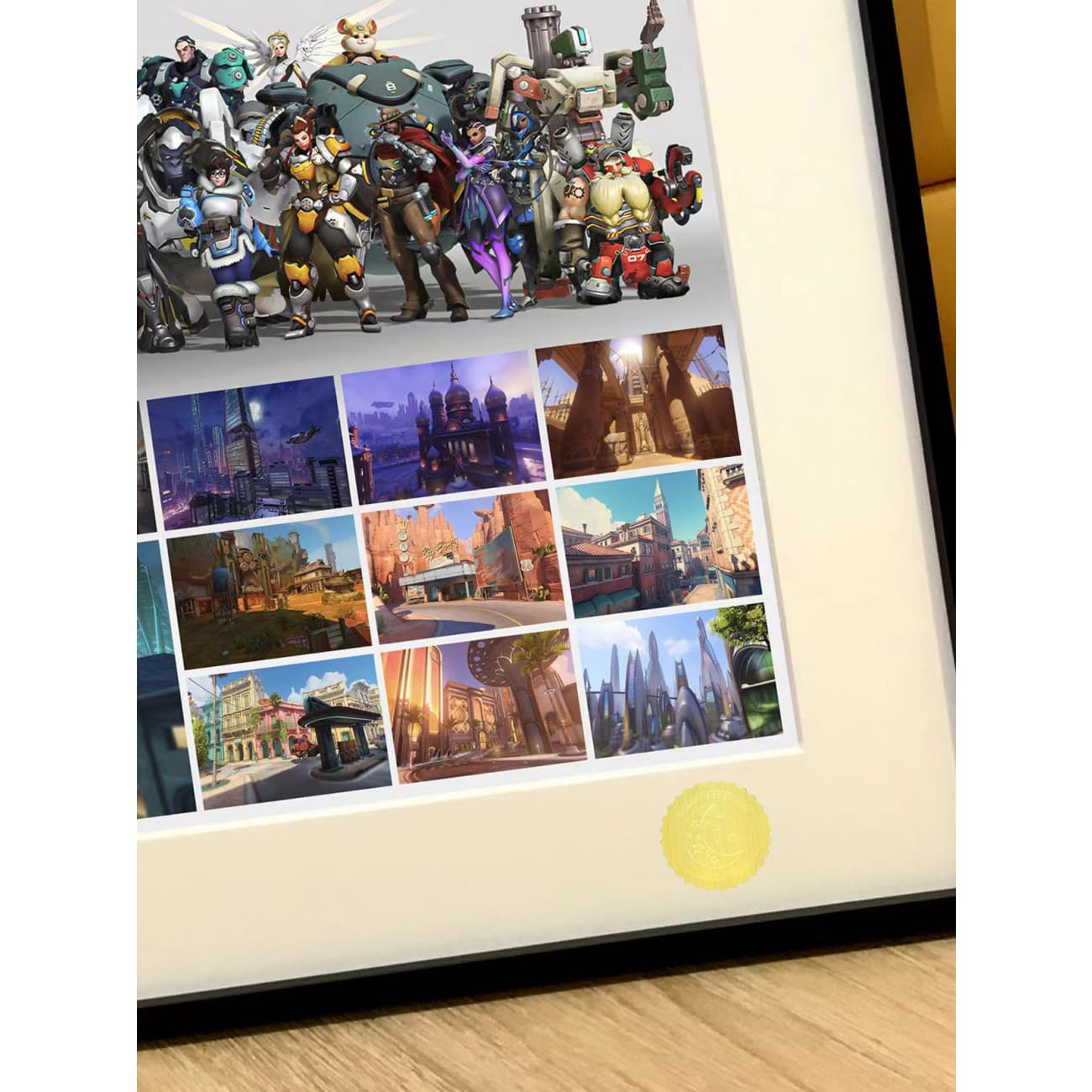Xing Kong Studio - Overwatch Stop Service Commemoration Poster Frame