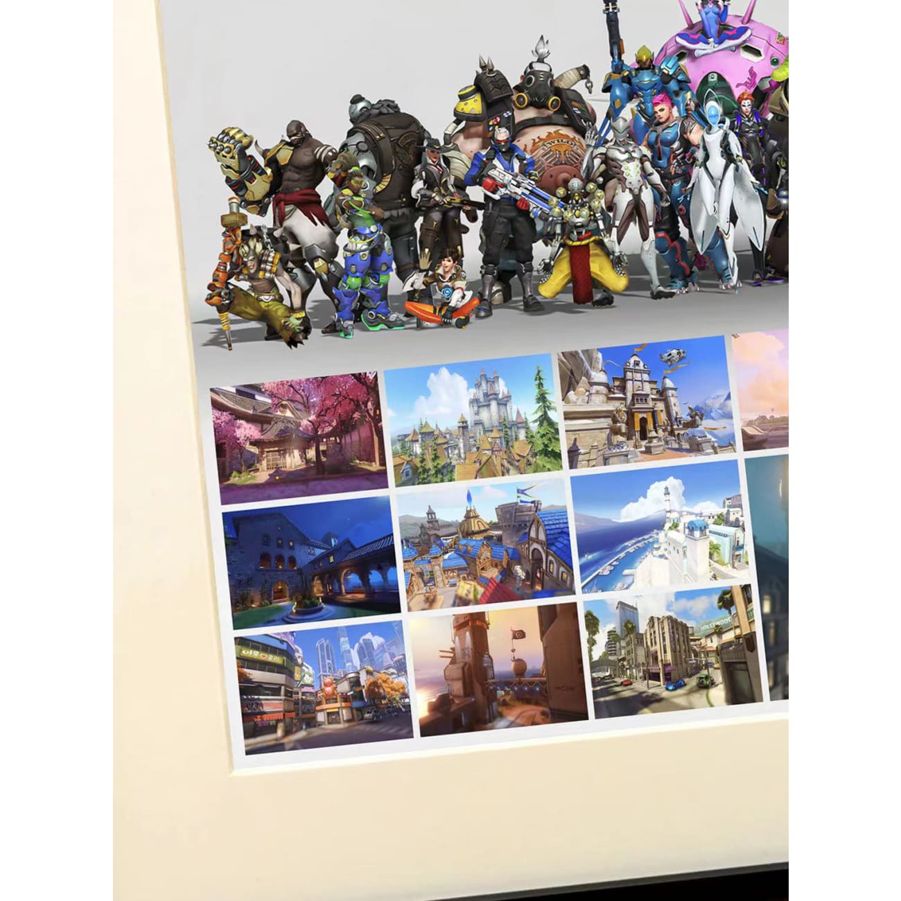 Xing Kong Studio - Overwatch Stop Service Commemoration Poster Frame