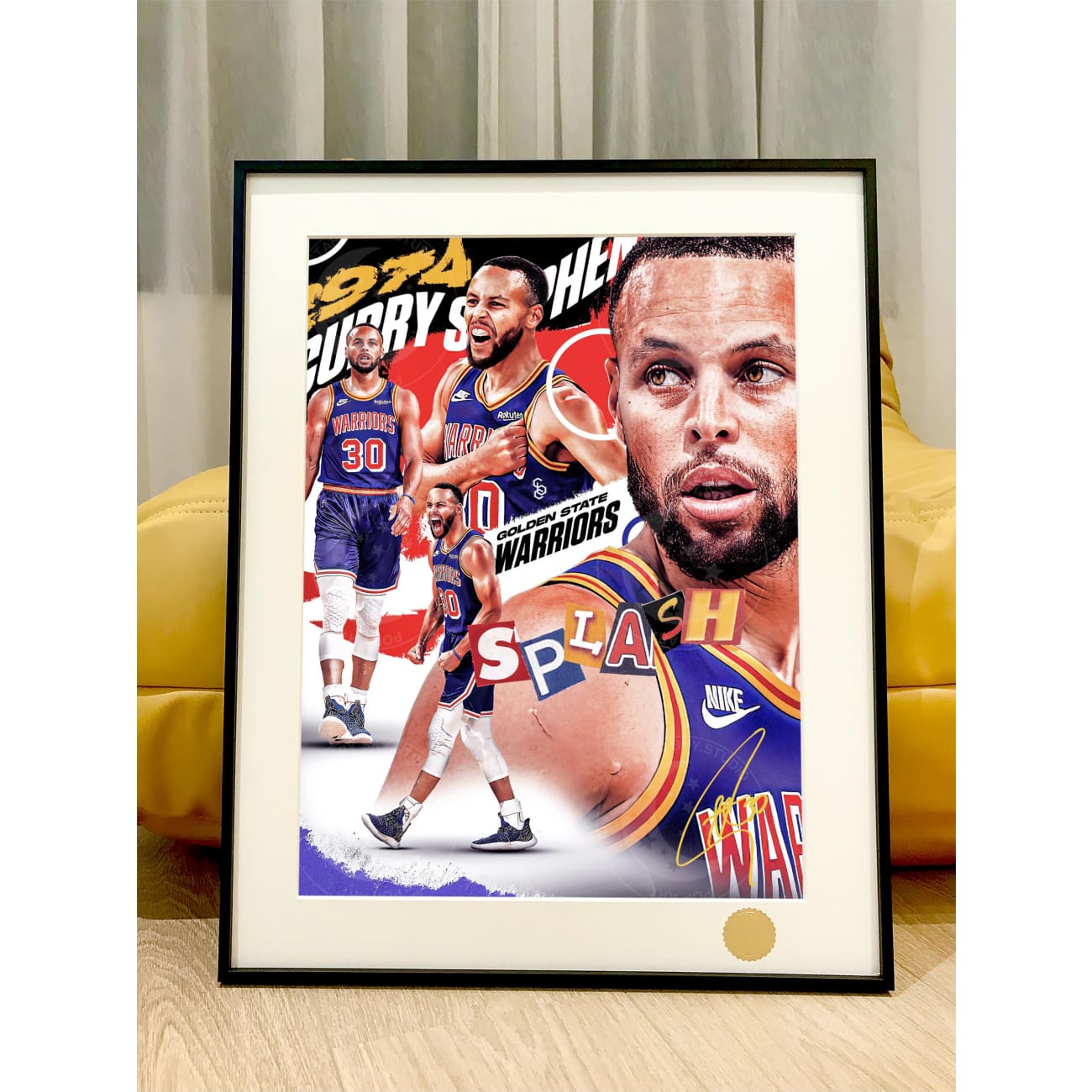 Xing Kong Studio - Pay Tribute Stephen Curry Poster Frame [2 Variants]