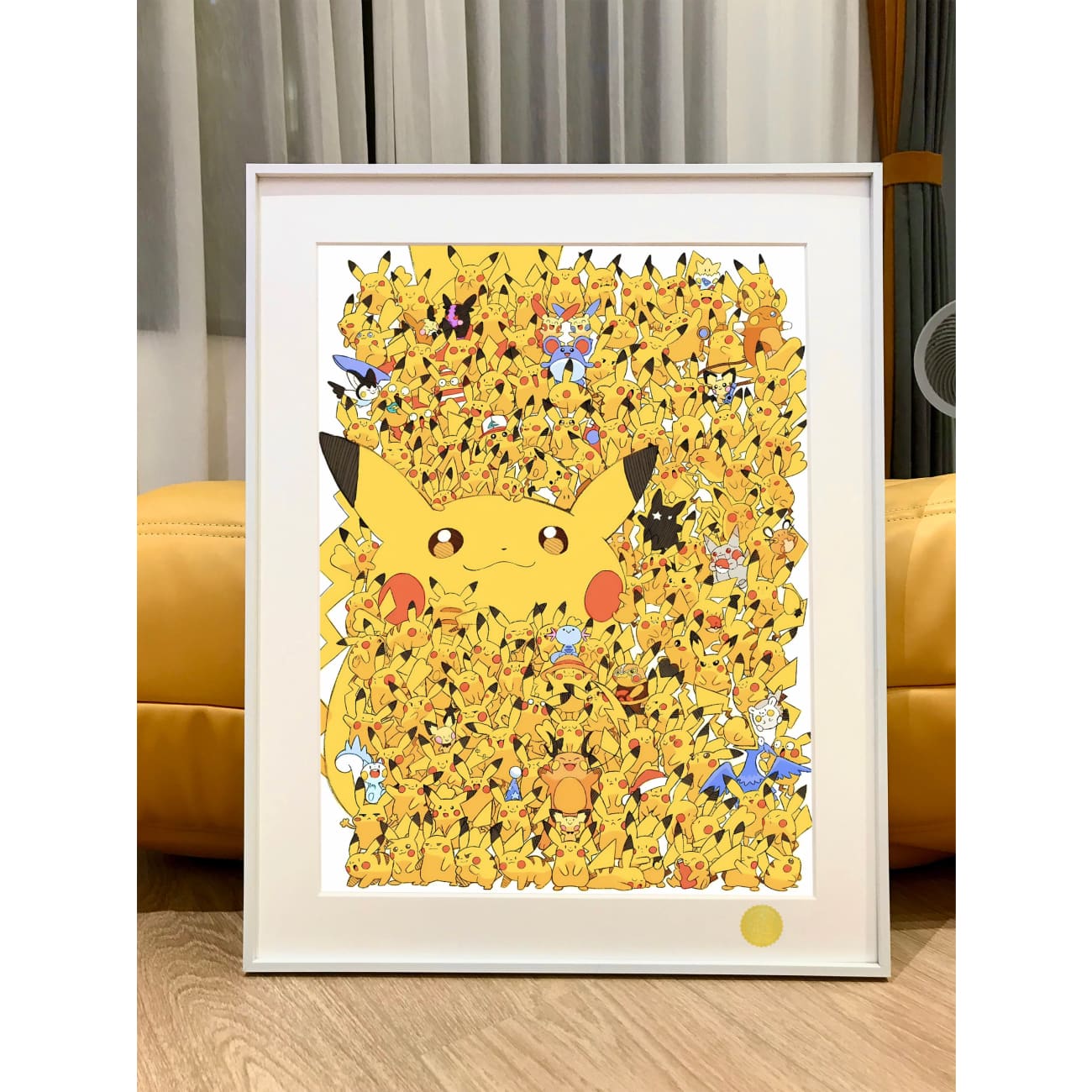 Xing Kong Studio - Pikachu Poster Frame
