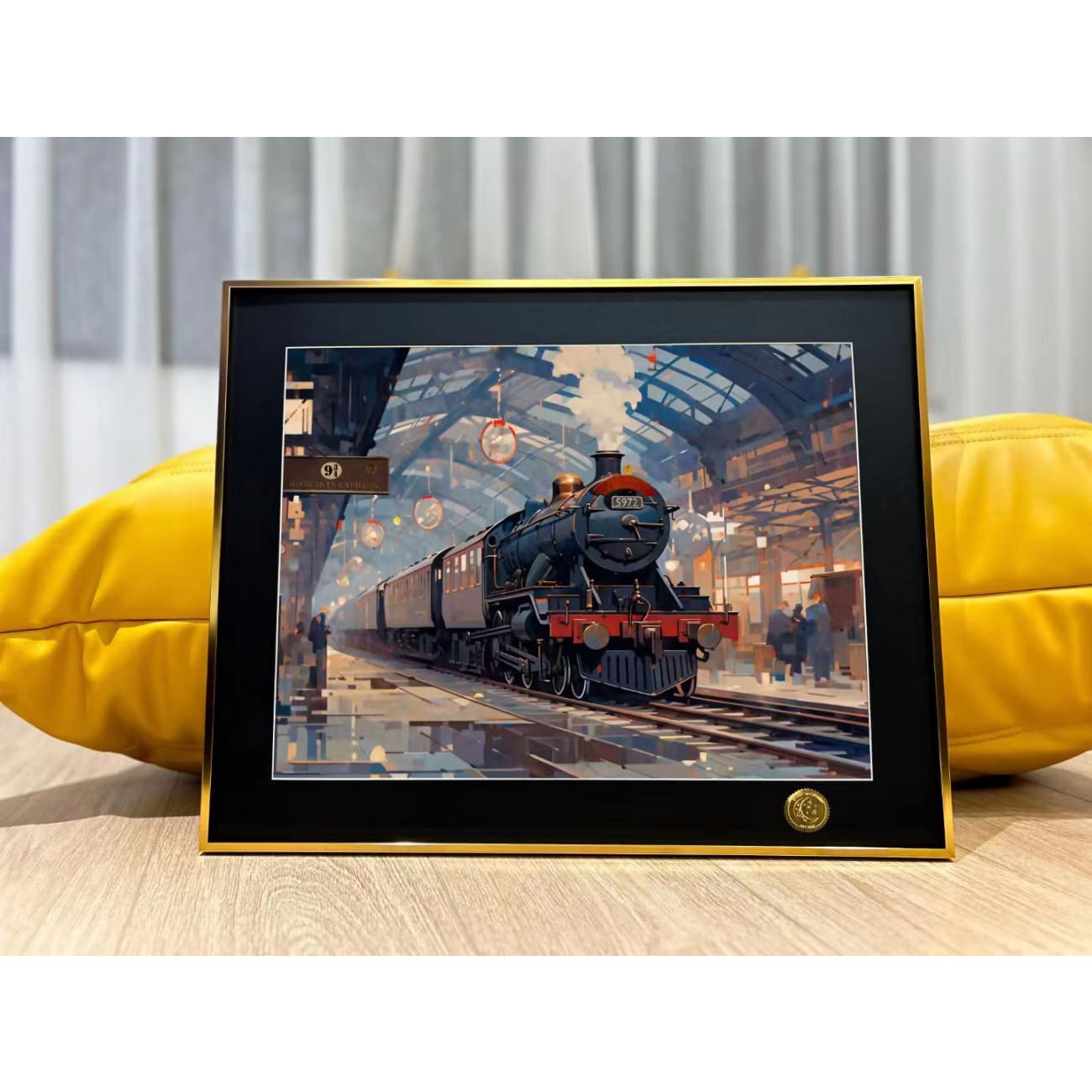 Xing Kong Studio - Platform Nine and Three-Quarters Poster Frame
