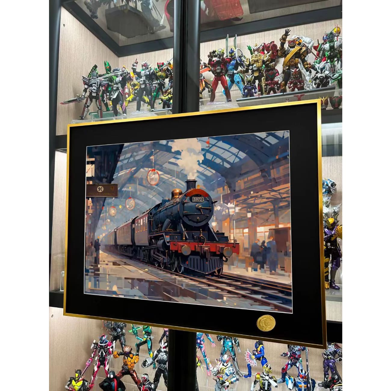 Xing Kong Studio - Platform Nine and Three-Quarters Poster Frame