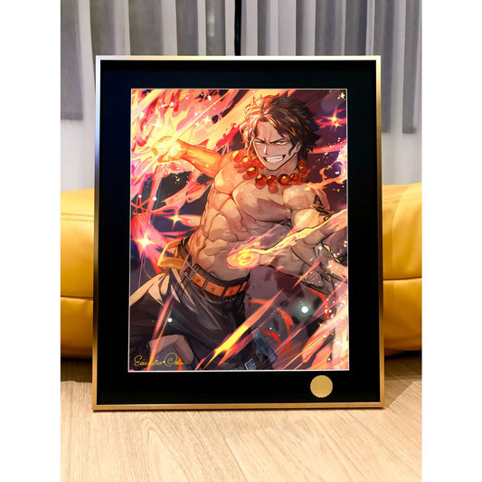 Xing Kong Studio - Portgas D. Ace Poster Frame