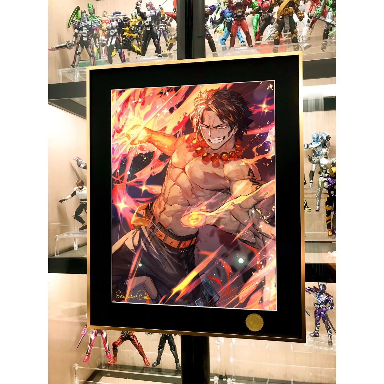 Xing Kong Studio - Portgas D. Ace Poster Frame