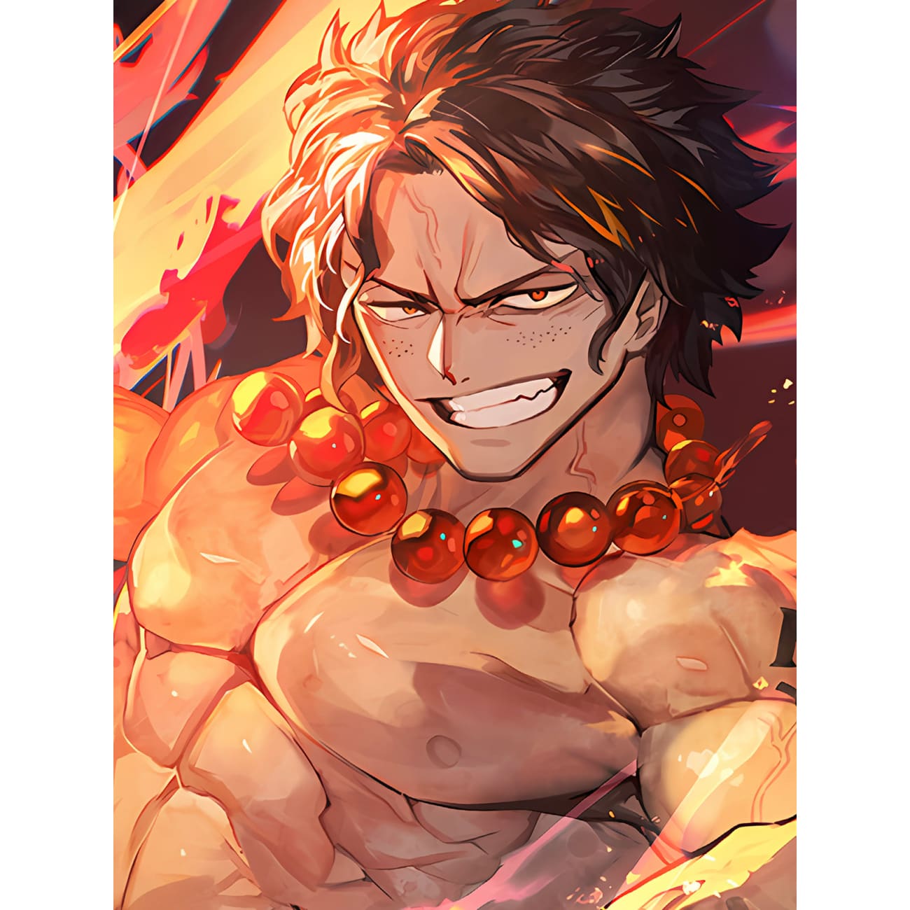 Xing Kong Studio - Portgas D. Ace Poster Frame