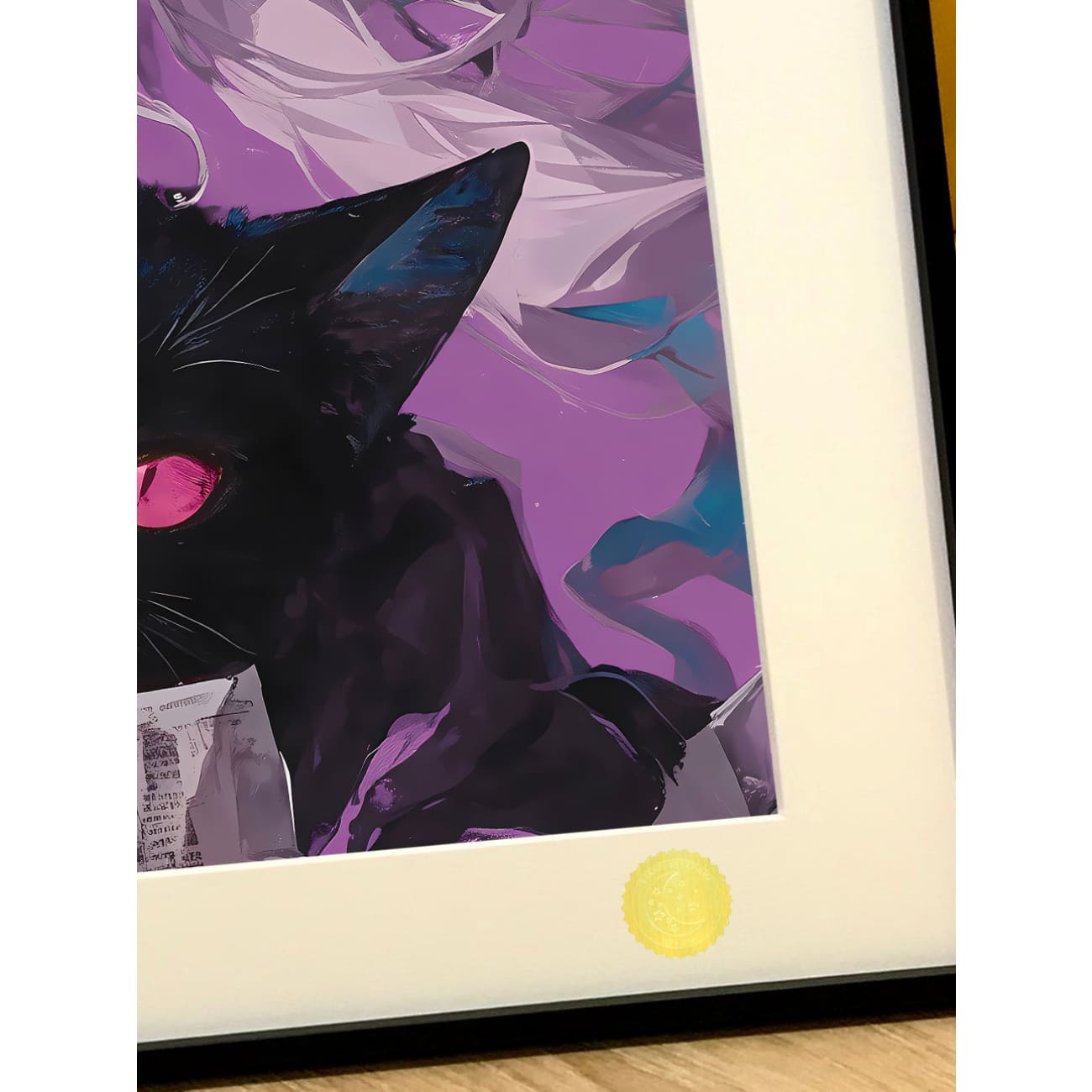 Xing Kong Studio - Purple Girl Usagi Tsukino Poster Frame
