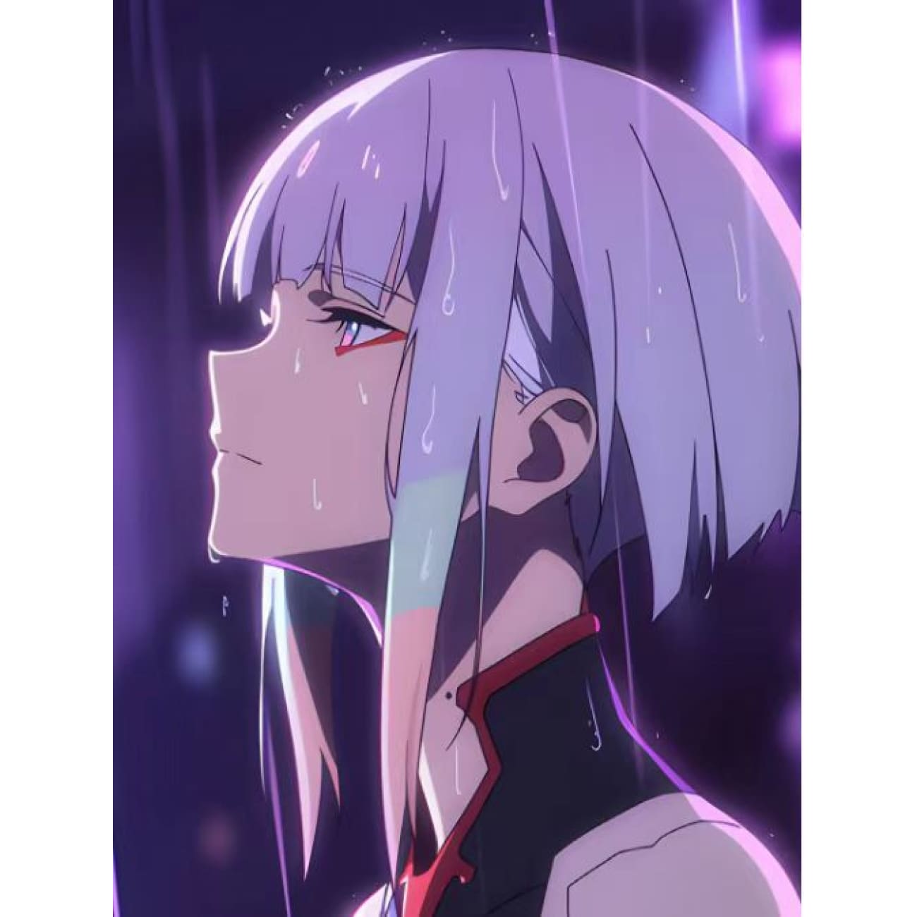 Xing Kong Studio - Rainy Night Lucyna Kushinada Poster Frame