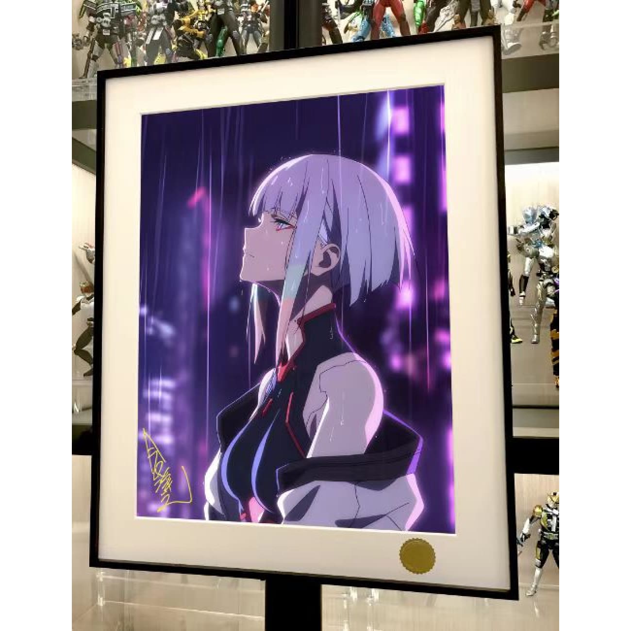 Xing Kong Studio - Rainy Night Lucyna Kushinada Poster Frame