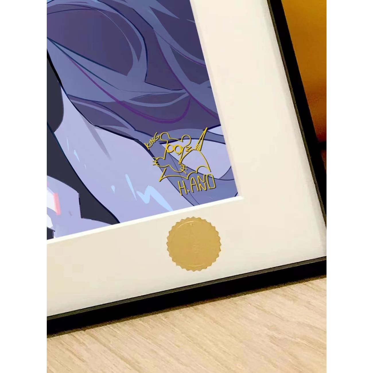 Xing Kong Studio - Rei Ayanami Poster Frame 