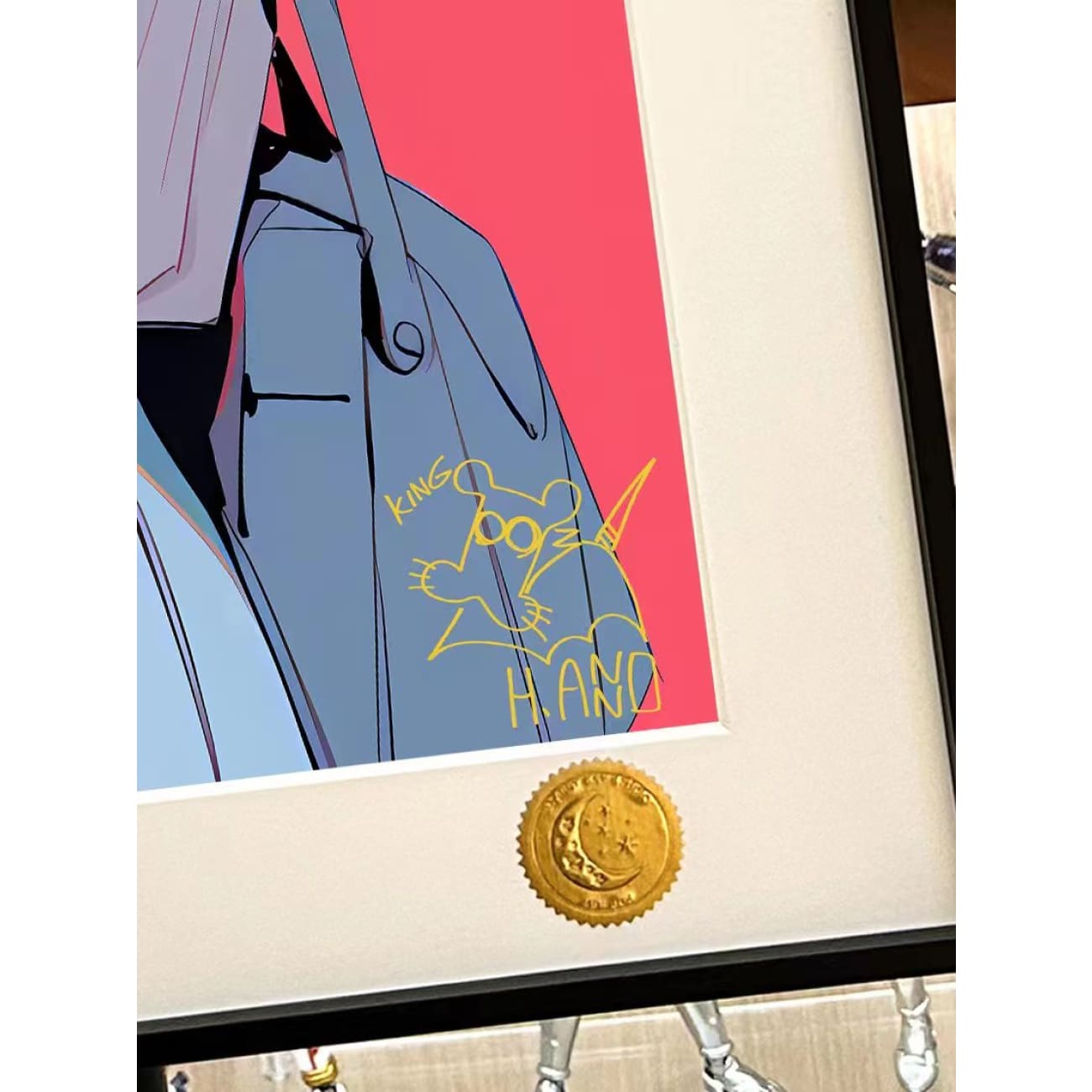 Xing Kong Studio - Rei Ayanami Uniform Ver. Poster Frame