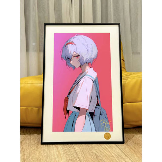 Xing Kong Studio - Rei Ayanami Uniform Ver. Poster Frame